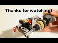 Smallest 5 Speed Lego technic gearbox?!  Ultra compact transmission (+instructions)