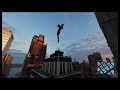 Spider-Man free swing plus jumping from empire state