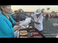 Cooking Hot Dogs For The homeless