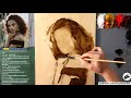 Start of a New PORTRAIT Painting!! Oil Painting - LIVE