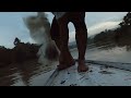 Menjala ikan di sungai kelai saat meluap