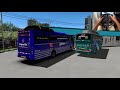 ULTIMATE chasing and racing between KALLADA, SRS & Asian Xpress | Bus driving Euro truck simulator 2