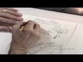 Don Bluth teaches how to DRAW DIRK! Don Bluth Animations! Dragon's Lair 1983