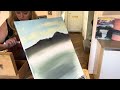 ASMR #notalkingasmr painting,waterfall&rocks.Brush/palette knife#asmrtingles🎨❤️🗻🤦‍♀️🐈‍⬛🤪☺️Lo-fi