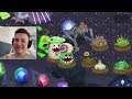 Whiz-Bang, Dipsters, Rare Fluoress on LIGHT ISLAND! - SkyPainting (My Singing Monsters)
