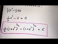 Integral by Substitution