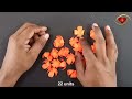 5 Beautiful Paper Sticky Gift Flower | Easy Room Decoration Ideas | Paper craft | Easy DIY Crafts