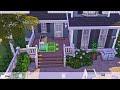 One Lot Two Houses | The Sims 4 Speed Build