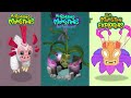 My Singing Monsters Vs Lost Landscapes Vs Monster Exolorers Vs Fanmade | Redesign Comparisons