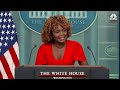 White House press secretary Karine Jean-Pierre holds a briefing with reporters — 7/24/2024