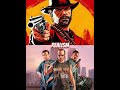 Red Dead 2 vs GTA 5. #edit #shorts #gta #rdr2