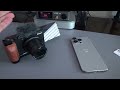 iPhone 15 pro max vs  Sony ZV1 camera comparison