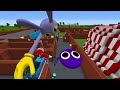 SOBREVIVIENDO EN EL SÓTANO DE PESADILLA CATNAP BUBBAPHANT DOGDAY en Minecraft Smiling Critters