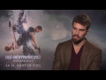 Theo James wears beard NEW Interview for INSURGENT + ALLEGIANT