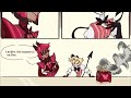 lucifers love is BURNING UP! -  Hazbin Hotel comic dub