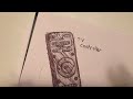 I Draw a TV Controller with a Bic Pen