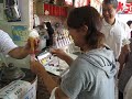 Turkish ice cream demonstration sale  トルコアイス販売実演