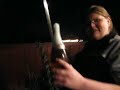 Opening a Champagne Bottle with a Sword