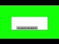 Green Screen Subscribe Botton #greenscreensubscribebotton