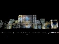 Awesome building projections in Bucharest #2 (poor sound quality)