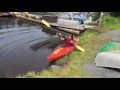 Getting in and out of a kayak