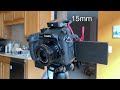 Panasonic leica 15mm vs Panasonic 25mm focal difference on GH5