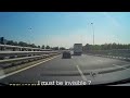 Near crash on Italy highway.