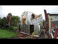 Timber Frame Erection Time-lapse