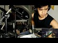 Kissing The Shadows by Children of Bodom (16 years old) drum cover