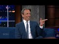 Seth Meyers Reveals How Strike Force Five Surprised Stephen Colbert On His 60th Birthday