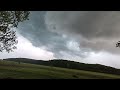 4-30-2024 - Tornado Warned Storm with rotation west of Williamstown KS part 2