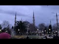(Almost competing) adhan at the Blue Mosque and Hagia Sophia 20240107