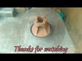 Portable wood burning stove/Primitive clay oven/Outdoor wood stove/Mitti ka chulha new design