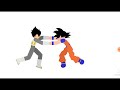 Goku vs Vegeta pt1