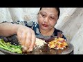 Pork Meat With Yongchak Chutney|Alokali vlogs|Naga Mukbang|Northeast India