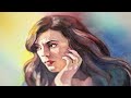 How to Paint Watercolor Portraits 👩🏻‍🎨 Tips & Techniques