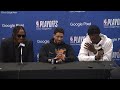 Tyrese Haliburton, Pascal Siakam, and Myles Turner Talk Pacers Win vs. Knicks in Game 7