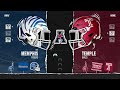 Week 12: Recruiting War Winding Down, CFP/Bowl Projections! (Memphis Tigers Dynasty Year 1)
