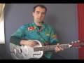 Slide Guitar Lesson 2 - A basic Slide exercise by Dan Green