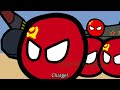 The Cold War but in Countryballs
