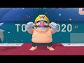 Swimming 100m Mario & Sonic At The Olympic Games Tokyo 2020 Gameplay Yoshi  Peach Luigi Mario & More