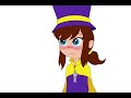 Hat Kid Blushing Animation