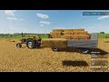 Domlácení ovsa a lisování slámy | Połowa | 2. Díl | Farming Simulator 22