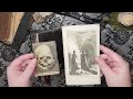Haunted Graveyard Grimoire (SOLD!) Halloween Junk Journal Flip Through -No talking just creepy music