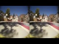 Laps Around City Park Aboard RC Racing Hovercraft 3D Side By Side Google Cardboard!