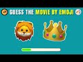 Can You Guess The Movie Name By Emoji?🎬 - Emoji Quiz