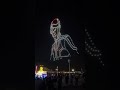 Ultraman drone show in Kobe