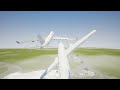 GIANT AIRCRAFT vs EVERY PLANE - Airplane Crash in BRICK RIGS