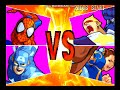 Marvel VS Capcom Clash of Super Heroes - Spider-Man and Captain America playthrough pt 1/2