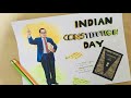 Indian Constitution Day Poster I Happy Indian Constitution Day !!! I Easy Poster Making